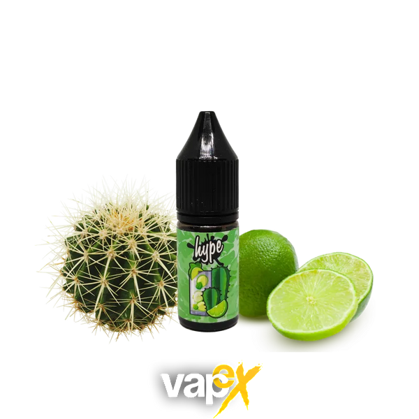 Рідина Hype Salt Cactus Lime (Кактус Лайм, 50мг, 10мл) 20956 Фото Інтернет магазина Кальянів - Вейпікс