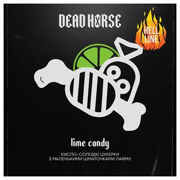 Тютюн Dead Horse Lime candy (Лайм цукерки, 200 г) 9397 Фото Інтернет магазина Кальянів - Вейпікс