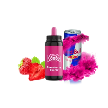 Katana 8000 Strawberry energy (Клубничный Энергетик) Одноразовый POD 70012 Фото Інтернет магазину Кальянів - Вейпикс