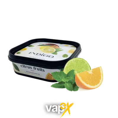 Кальянная чайная смесь Indigo Smoke Citrus Fruits (Цитрус Фрутс, 100 г)   19702 Фото Інтернет магазину Кальянів - Вейпикс