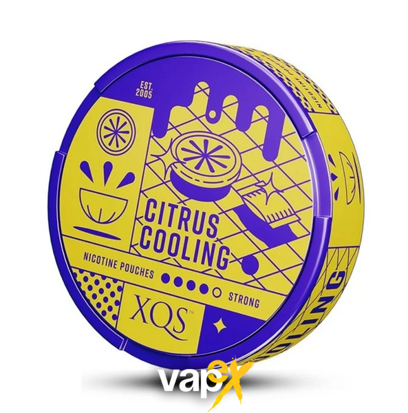 Снюс XQS Citrus Cooling Strong 515155 Фото Інтернет магазина Кальянів - Вейпікс