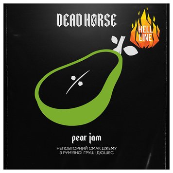 Тютюн Dead Horse Pear Jam (Грушевий джем, 200 г) 9385 Фото Інтернет магазина Кальянів - Вейпікс