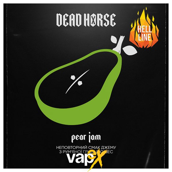 Тютюн Dead Horse Pear Jam (Грушевий джем, 200 г) 9385 Фото Інтернет магазина Кальянів - Вейпікс