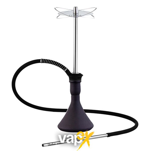 Кальян Tiaga Hookah Orbita Silver на колбі Candy Black Mate 65 см 3234 Фото Інтернет магазину Кальянів - Вейпикс