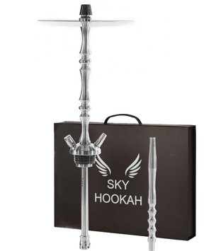 Шахта Sky Hookah Classic Silver 60 см 3400099 Фото Інтернет магазина Кальянів - Вейпікс