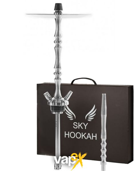 Шахта Sky Hookah Classic Silver 60 см 3400099 Фото Інтернет магазина Кальянів - Вейпікс