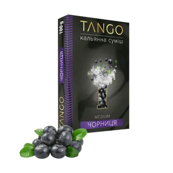 Тютюн Tango Чорниця (100 г) 45450 Фото Інтернет магазина Кальянів - Вейпікс