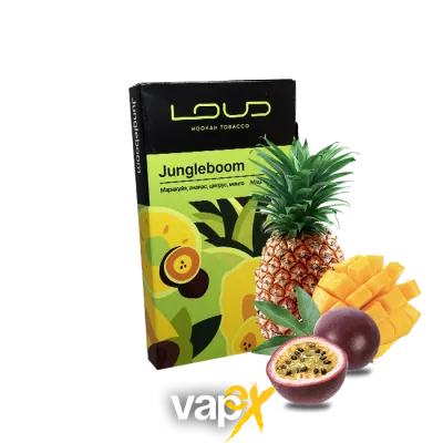 Тютюн Loud Jungleboom (Джунглубум, 100 г)   8275 Фото Інтернет магазина Кальянів - Вейпікс