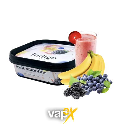 Кальянная чайная смесь Indigo Smoke Fruit smoothie (Фруктовый смузи, 100 г)   9681 Фото Інтернет магазину Кальянів - Вейпикс