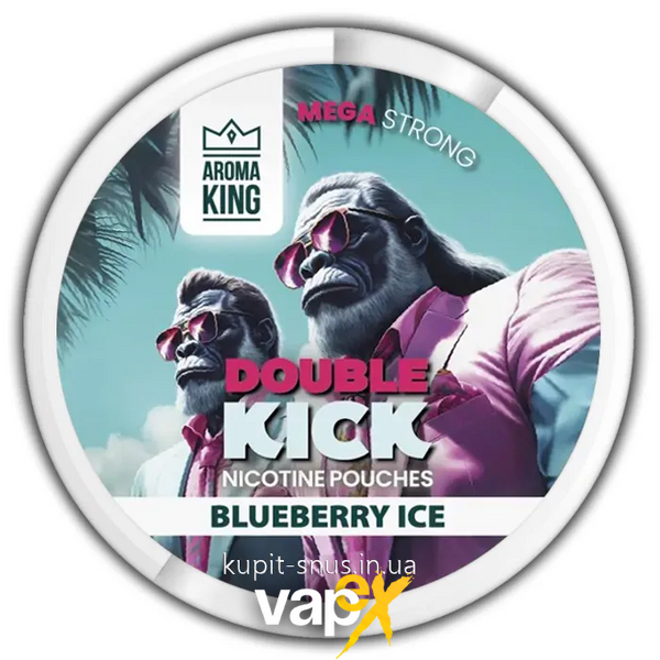 Снюс Aroma King NoNic Blueberry Ice 50 мг 777654 Фото Інтернет магазина Кальянів - Вейпікс