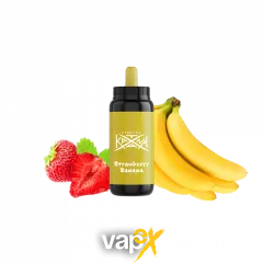 Katana 8000 Strawberry banana (Клубника Банан) Одноразовый POD 21530 Фото Інтернет магазину Кальянів - Вейпикс