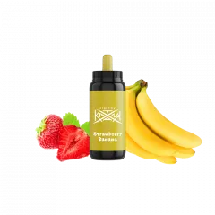 Katana 8000 Strawberry banana (Клубника Банан) Одноразовый POD 21530 Фото Інтернет магазину Кальянів - Вейпикс