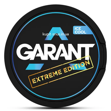 Снюс Garant Extreme Ice Cool 594648 Фото Інтернет магазина Кальянів - Вейпікс