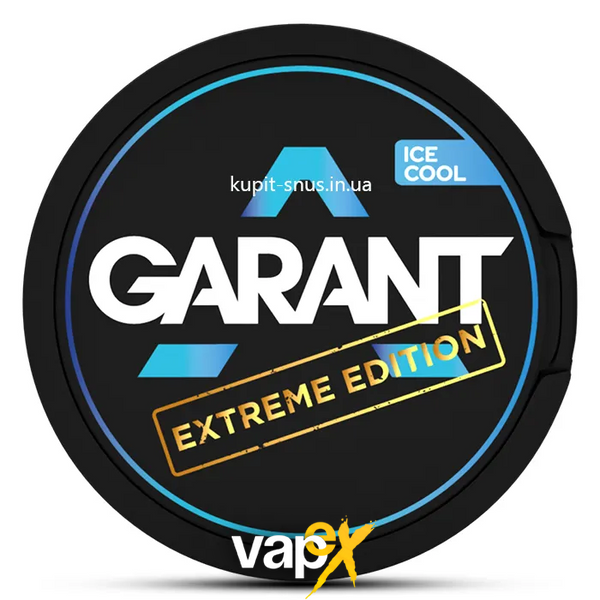 Снюс Garant Extreme Ice Cool 594648 Фото Інтернет магазина Кальянів - Вейпікс