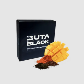 Табак Buta Black Kashmir mango (Кашмир манго, 100 г) 19342 Фото Інтернет магазину Кальянів - Вейпикс