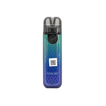 Smok Novo 4 Mini 900 Green Blue Cobra (Зелено-Синий, с картриджем) Многоразовый POD 402 Фото Інтернет магазину Кальянів - Вейпикс