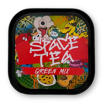 Кальянна чайна суміш Space Tea Green Mix (Грін мікс, 100 г) 19274 Фото Інтернет магазина Кальянів - Вейпікс