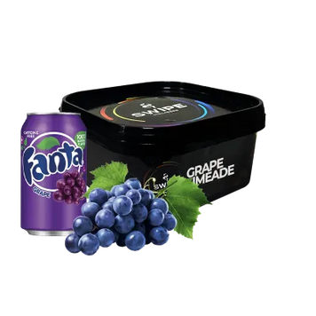 Кальянна суміш Swipe Grape Limeade (Виноградний Лаймонад, 250 г)   20692 Фото Інтернет магазина Кальянів - Вейпікс