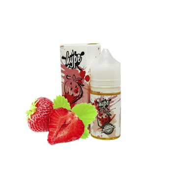 Жидкость Hype Salt Strawberry (Клубника, 50 мг, 30 мл) 20961 Фото Інтернет магазину Кальянів - Вейпикс