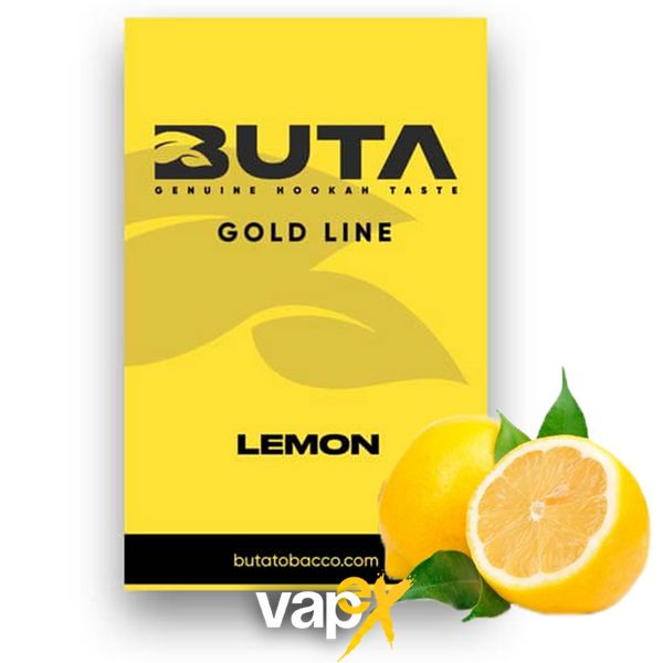 Табак Buta Gold Lemon (Лимон, 50 г) 785 Фото Інтернет магазину Кальянів - Вейпикс