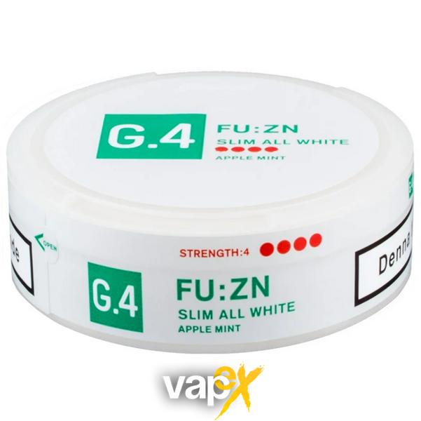 Снюс G.4 FU:ZN Slim All White 5245154 Фото Інтернет магазина Кальянів - Вейпікс