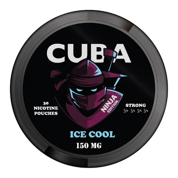 Снюс Cuba Ninja Ice Cool 150 мг 373573 Фото Інтернет магазина Кальянів - Вейпікс