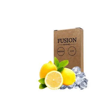 Тютюн Fusion Medium Ice Lemon (Лимон Льод, 100 г)   3866 Фото Інтернет магазина Кальянів - Вейпікс