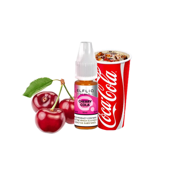 Жидкость Elfliq Cherry cola (Вишнёвая кола, 50 мг, 10 мл) 21056 Фото Інтернет магазину Кальянів - Вейпикс