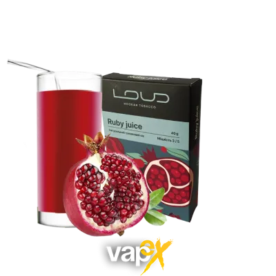 Тютюн Loud Ruby juice (Рубі Джус, 40 г)   20765 Фото Інтернет магазина Кальянів - Вейпікс