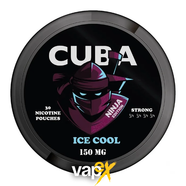 Снюс Cuba Ninja Ice Cool 150 мг 373573 Фото Інтернет магазина Кальянів - Вейпікс