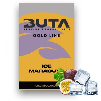 Табак Buta Gold Ice Maracuya (Ледяная Маракуйя, 50 г) 1081 Фото Інтернет магазину Кальянів - Вейпикс