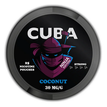 Снюс Cuba Ninja Coconut 30 мг 4964946 Фото Інтернет магазину Кальянів - Вейпикс