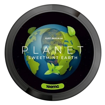 Снюс Planet Sweet Mint Earth 100 мг 537353 Фото Інтернет магазина Кальянів - Вейпікс