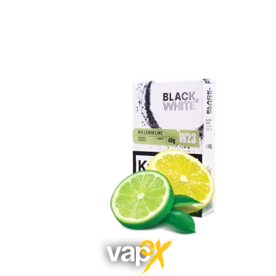 Тютюн Black&White Mix lemon lime (лимон лайм, 40 г)   9872 Фото Інтернет магазина Кальянів - Вейпікс