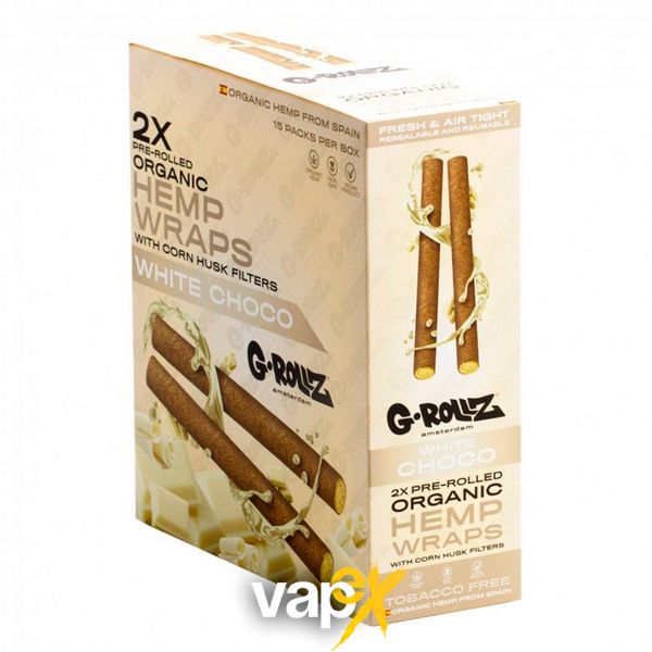 Блант G-ROLLZ White Chocolate 888446 Фото Інтернет магазина Кальянів - Вейпікс