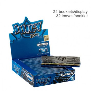 Папір для самокруток King Size Juicy Jays Blueberry 457454 Фото Інтернет магазина Кальянів - Вейпікс