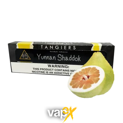 Тютюн Tangiers Noir Yunnan Shaddok (Яннан Шаддок, 250 г) Чорна упаковка   21709 Фото Інтернет магазина Кальянів - Вейпікс