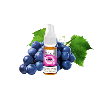 Рідина Elfliq Grape (Виноград, 50 мг, 10 мл) 21059 Фото Інтернет магазина Кальянів - Вейпікс