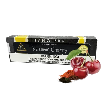 Табак Tangiers Noir Kashmir Cherry (Кашмир Черри, 250 г) Чёрная упаковка   21699 Фото Інтернет магазину Кальянів - Вейпикс