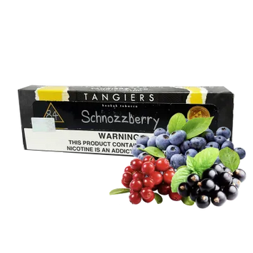 Тютюн Tangiers Noir Schnozzberry (Шноззберрі, 250 г) Чорна упаковка   21707 Фото Інтернет магазина Кальянів - Вейпікс