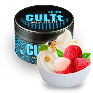 Тютюн CULTt C106 Blueberry Lychee Ice Cream 100 г 3367 Фото Інтернет магазину Кальянів - Вейпикс