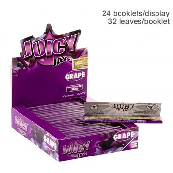 Папір для самокруток King Size Juicy Jays Grape 47886 Фото Інтернет магазина Кальянів - Вейпікс