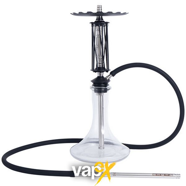 Кальян Trumpet Hookah Rider Black 57 см 3045 Фото Інтернет магазину Кальянів - Вейпикс