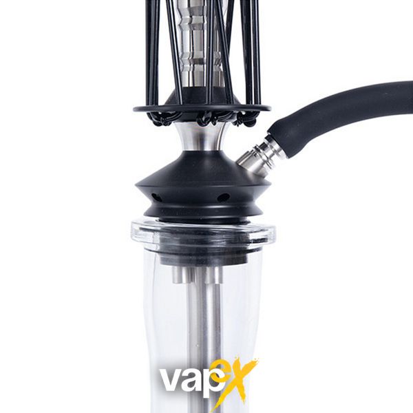 Кальян Trumpet Hookah Rider Black 57 см 3045 Фото Інтернет магазина Кальянів - Вейпікс