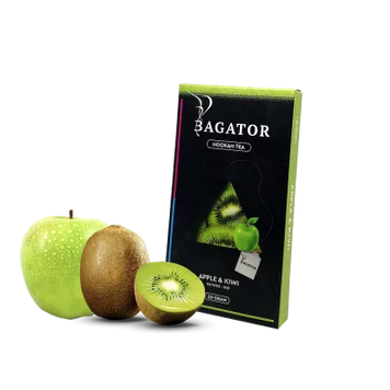 Кальянна чайна суміш Bagator Hookah Tea Apple Kiwi (Яблуко Ківі, 50 г)   20260 Фото Інтернет магазина Кальянів - Вейпікс