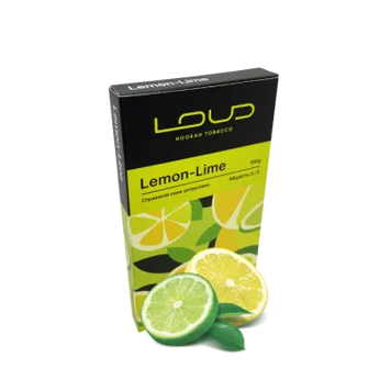 Табак Loud Lemon lime (Лимон Лайм, 100 г)   19039 Фото Інтернет магазину Кальянів - Вейпикс