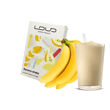 Табак Loud Light Banana shake (Банана Шейк, 50 г)   21364 Фото Інтернет магазину Кальянів - Вейпикс