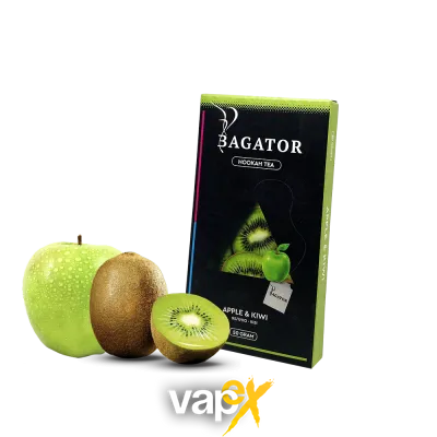 Кальянная чайная смесь Bagator Hookah Tea Apple Kiwi (Яблоко Киви, 50 г)   20260 Фото Інтернет магазину Кальянів - Вейпикс