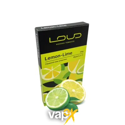 Тютюн Loud Lemon lime (Лимон Лайм, 100 г)   19039 Фото Інтернет магазина Кальянів - Вейпікс