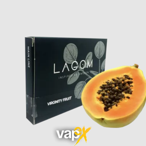 Тютюн Lagom Main Virginity Fruit (Папайя, 40 г) 22522 Фото Інтернет магазина Кальянів - Вейпікс